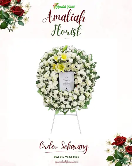 Krans Bunga Duka Jrakahpayung